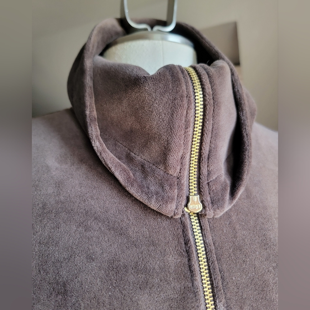 Velour Zip-Up